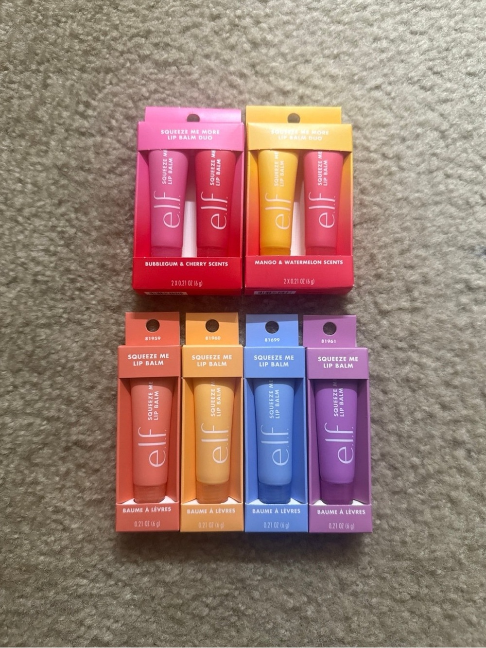 Elf Squeeze Me Melting Lip Balm Bundle